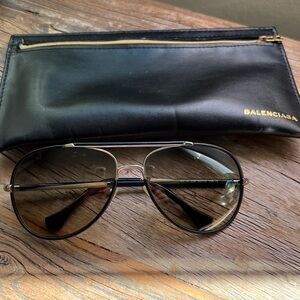 Balenciaga aviator sunglasses